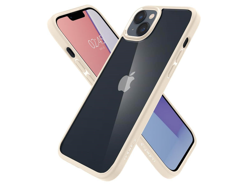 Spigen Crystal Hybrid - sand beige - iPhone 14 Plus