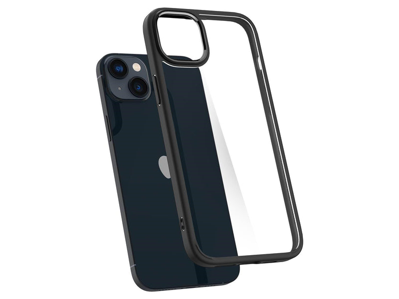 Spigen Crystal Hybrid - matte black - iPhone 14 Plus