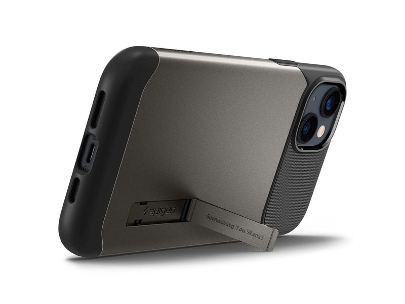 Spigen Slim Armor - gunmetal - iPhone 14 Plus