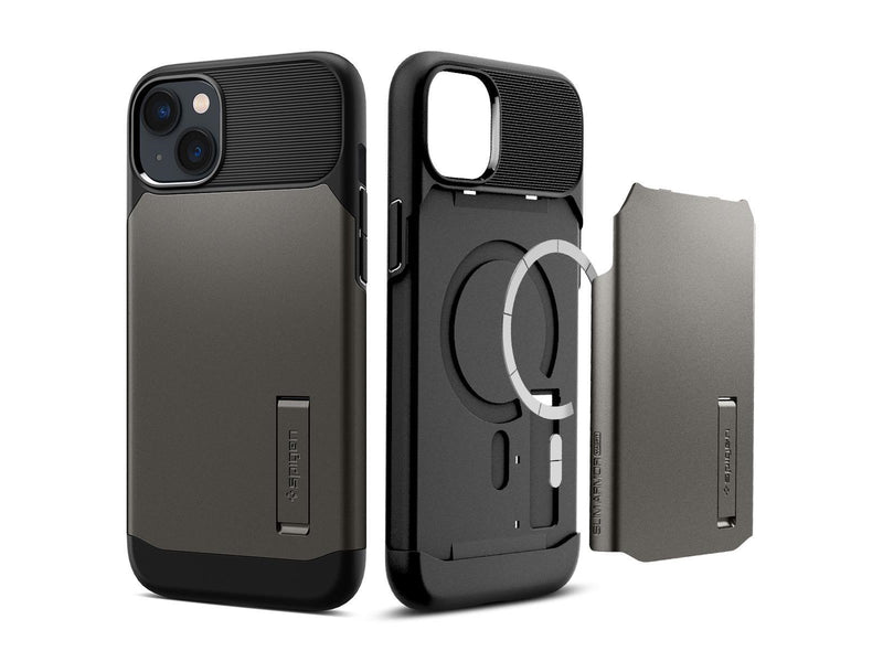 Spigen Slim Armor MagSafe - gunmetal - iPhone 14 Plus