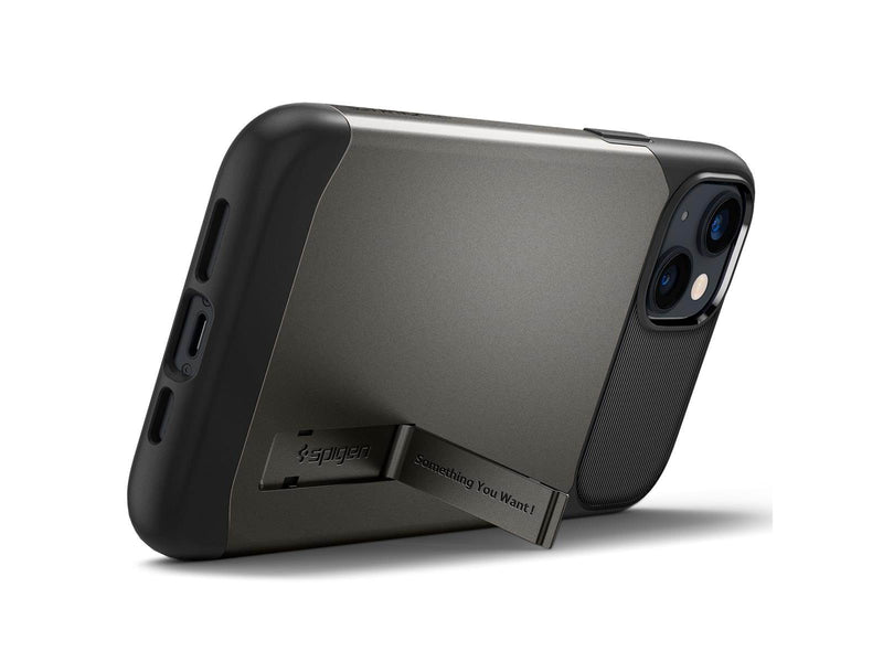 Spigen Slim Armor MagSafe - gunmetal - iPhone 14 Plus