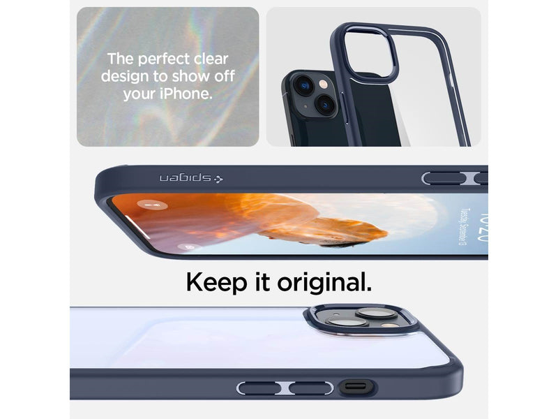 Spigen Crystal Hybrid - navy blue - iPhone 14 Plus