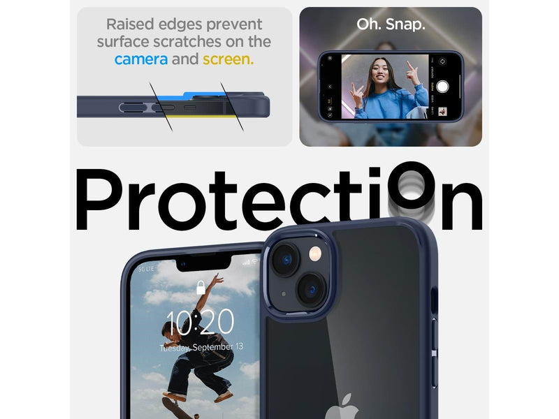 Spigen Crystal Hybrid - navy blue - iPhone 14 Plus