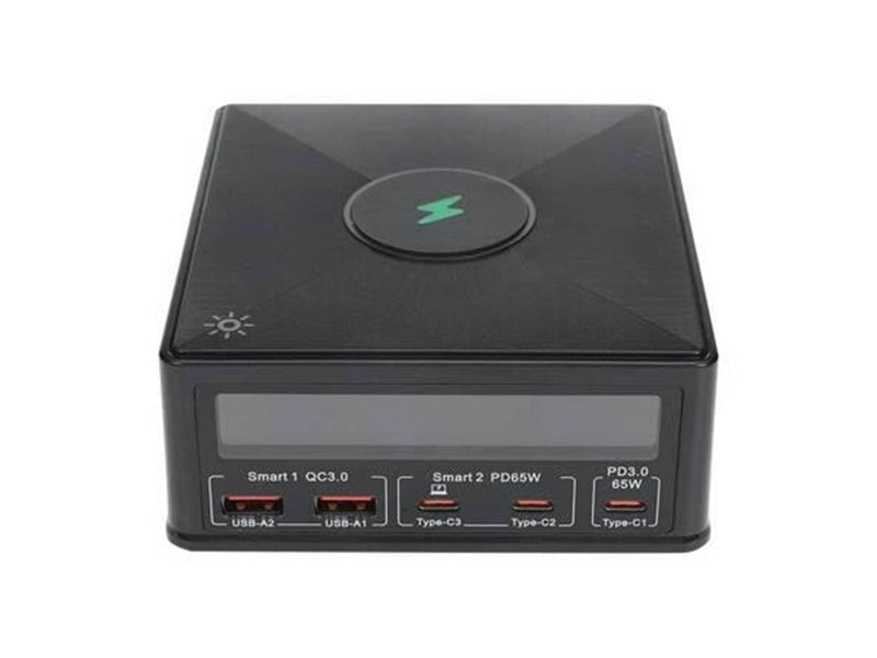 BlitzWolf Charger 868H 2xUSB-A 3xUSB type-C 160W (black) USB-Hubs - 5 - Schwarz