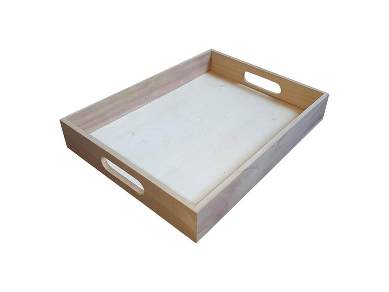 Playwood Tray Straight Pauwlownia Wood