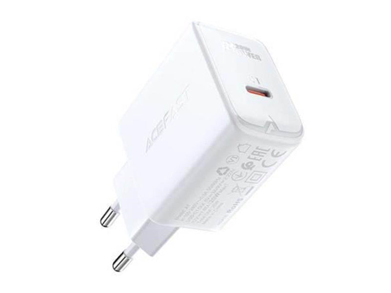 Acefast Wall Charger  A1 PD20W 1x USB-C (white)