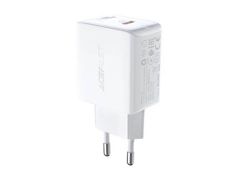 Acefast Wall Charger  A1 PD20W 1x USB-C (white)