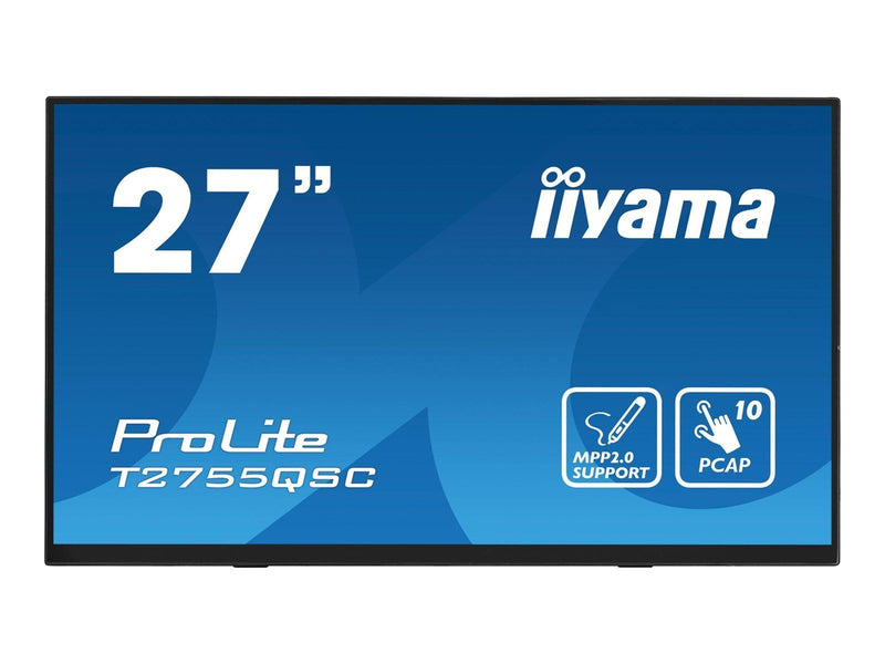 27" iiyama ProLite T2755QSC-B1 - Touchscreen - 2560x1440 - IPS