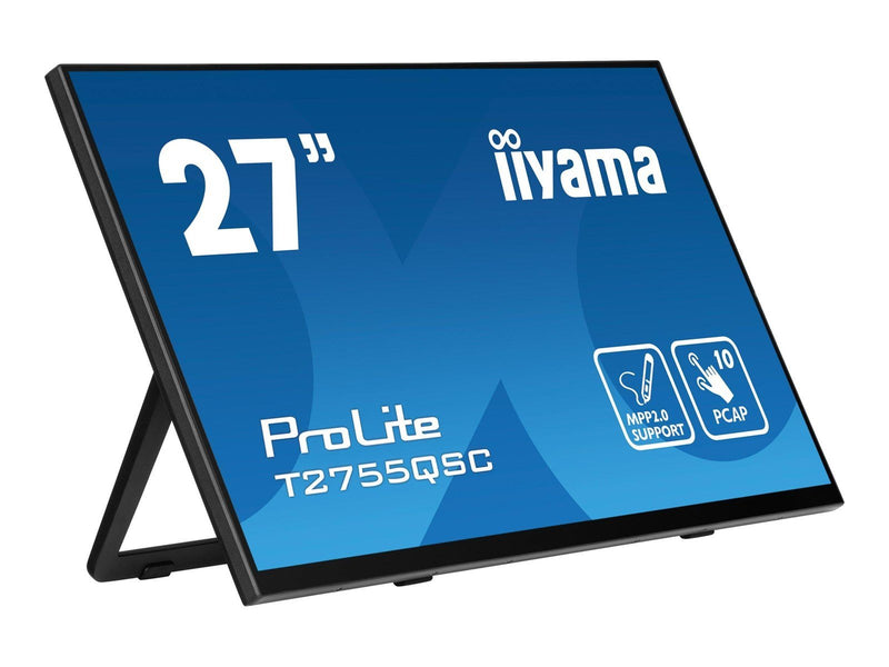 27" iiyama ProLite T2755QSC-B1 - Touchscreen - 2560x1440 - IPS