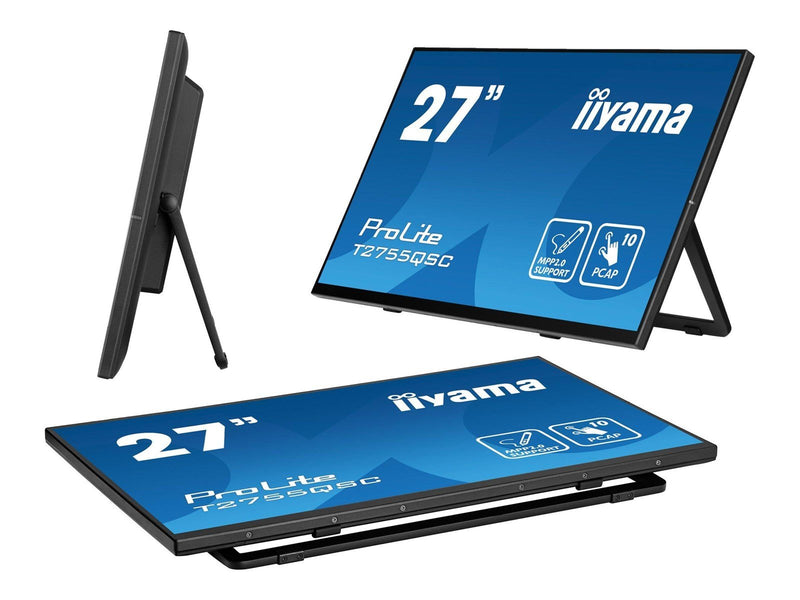 27" iiyama ProLite T2755QSC-B1 - Touchscreen - 2560x1440 - IPS