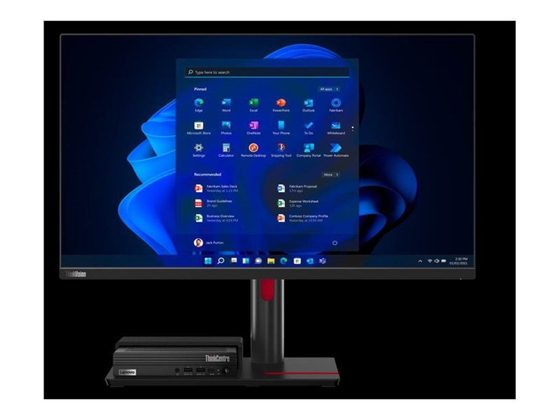 24" Lenovo ThinkCentre Tiny-in-One Flex 24i - 1920x1080 - IPS