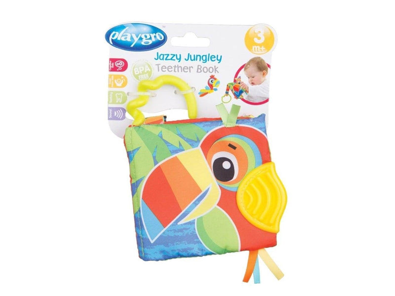Playgro Jungle bite book w/ hanger