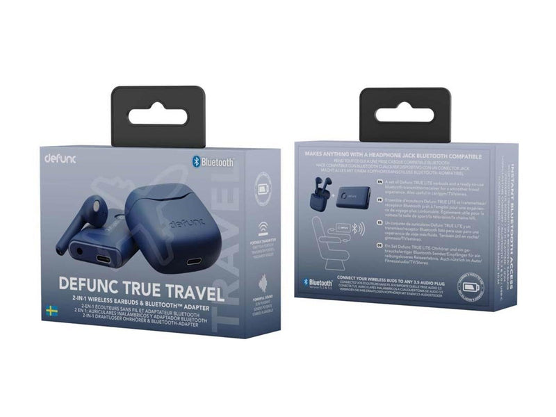 defunc TRUE TRAVEL Wireless BT Earbuds Pink