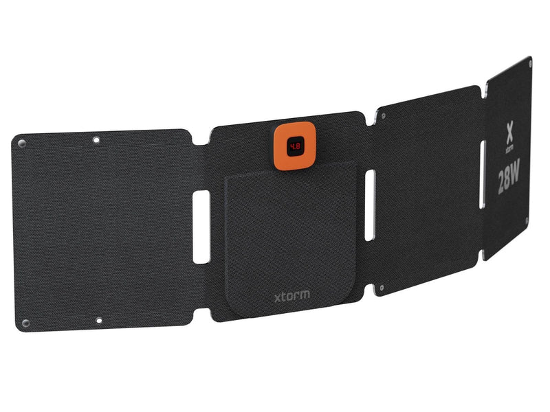 Xtorm Powerful 28W Solar panel IPX4 USB-C/A outputs
