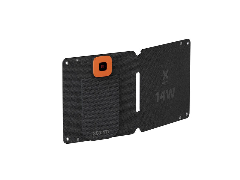 Xtorm Powerful 14W Solar panel IPX4 USB-C/A outputs