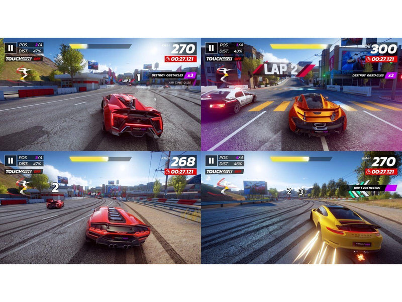 Asphalt Legends Unite (Supercharged Edition) - Code in a Box - Nintendo Switch - Rennspiel - PEGI 12