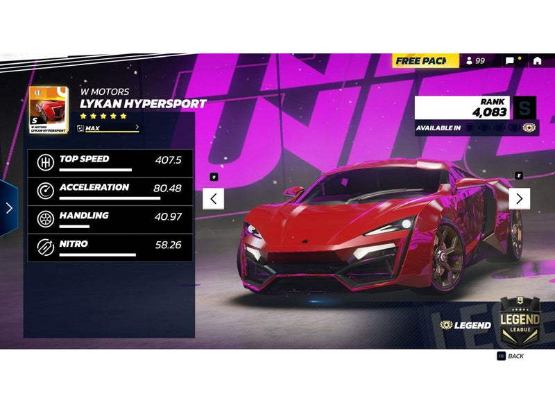 Asphalt Legends Unite (Supercharged Edition) - Code in a Box - Nintendo Switch - Rennspiel - PEGI 12