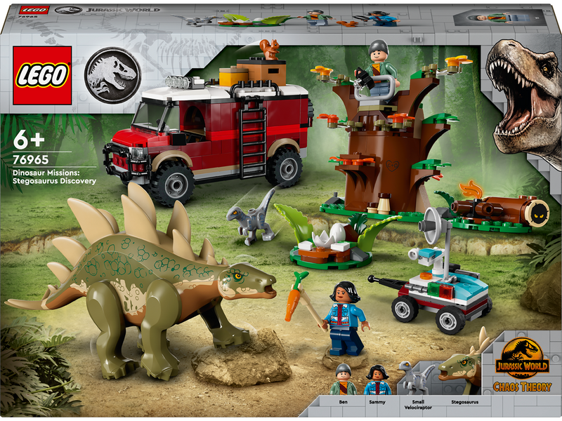 LEGO Jurassic World 76965 Dinosaurier-Missionen - Entdeckung des Stegosaurus