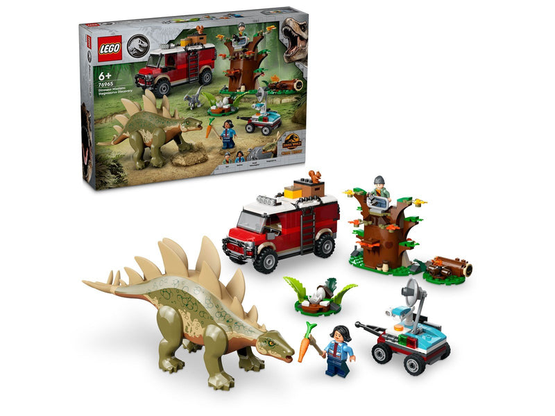 LEGO Jurassic World 76965 Dinosaurier-Missionen - Entdeckung des Stegosaurus