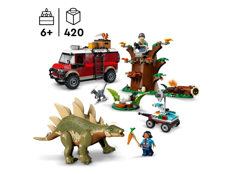 LEGO Jurassic World 76965 Dinosaurier-Missionen - Entdeckung des Stegosaurus