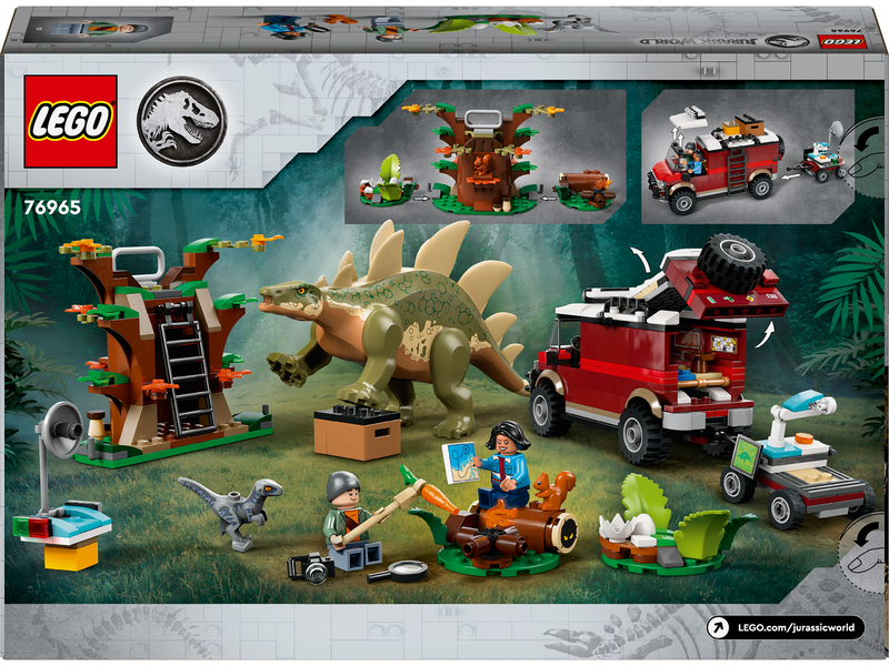 LEGO Jurassic World 76965 Dinosaurier-Missionen - Entdeckung des Stegosaurus