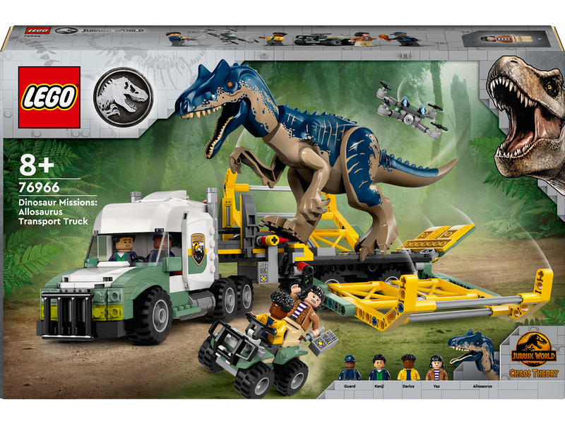 LEGO Jurassic World 76966 Dinosaurier-Missionen - Allosaurus-Transporter