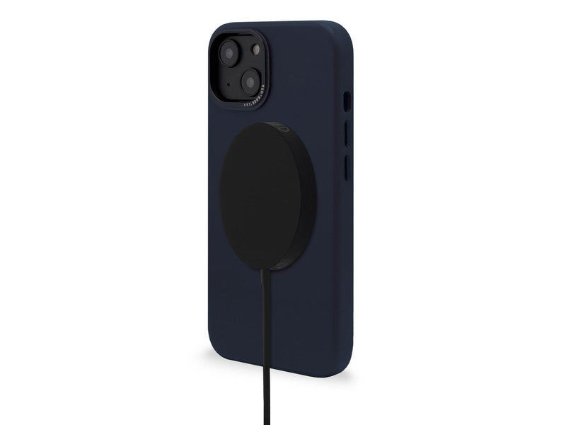 Decoded Leather BackCover - navy - iPhone 14 Plus