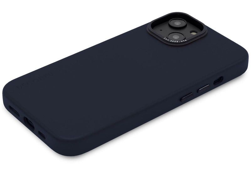 Decoded Leather BackCover - navy - iPhone 14 Plus