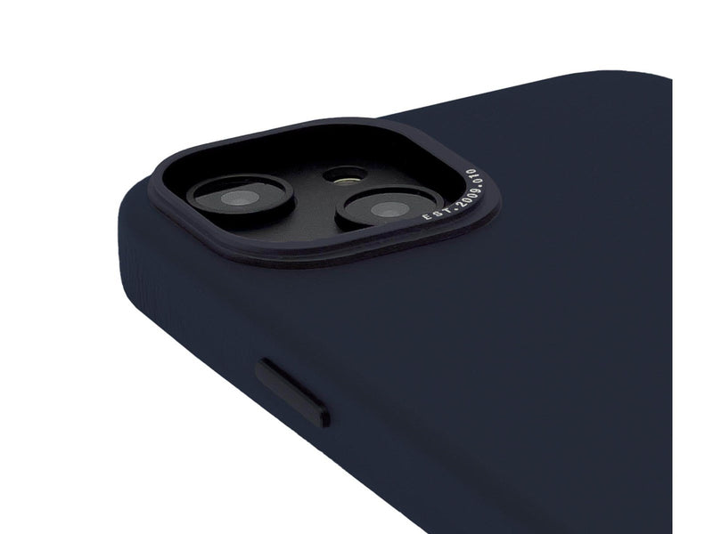 Decoded Leather BackCover - navy - iPhone 14 Plus