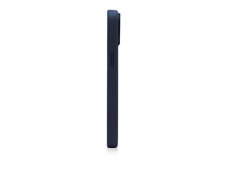 Decoded Leather BackCover - navy - iPhone 14 Plus