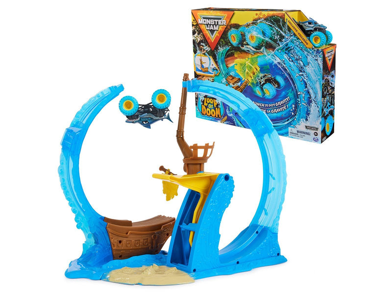 Monster Jam Megalodon Loop of Doom Playset