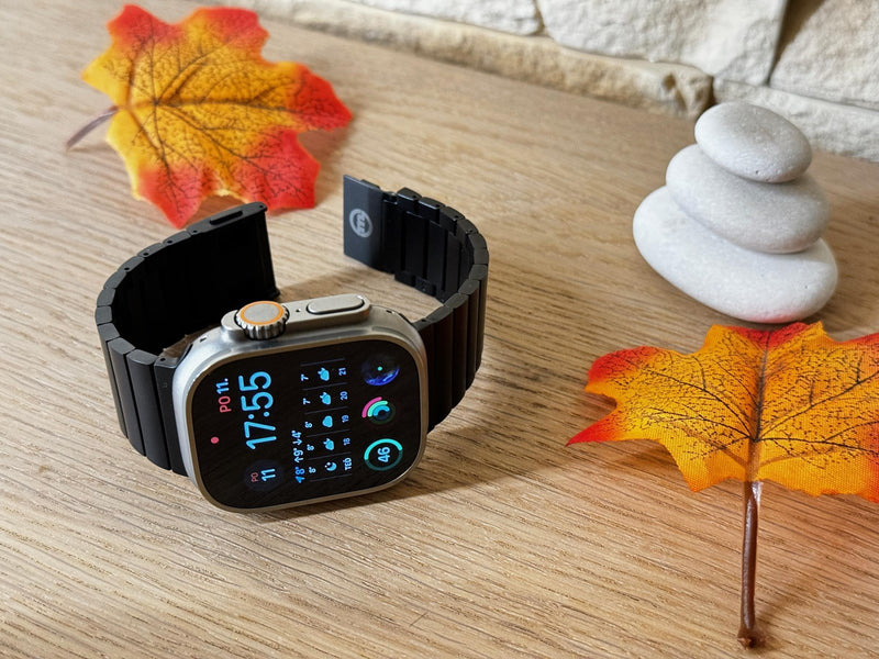 Mobile Origin Watch Titanium Band - black - Apple Watch 49mm/45mm/44mm/42mm
