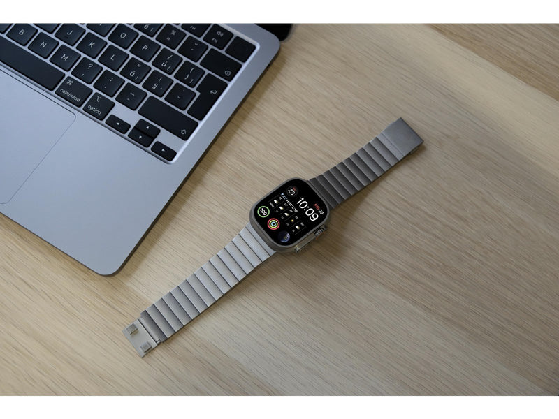 Mobile Origin Watch Titanium Band - silver - Apple Watch 49mm/45mm/44mm/42mm