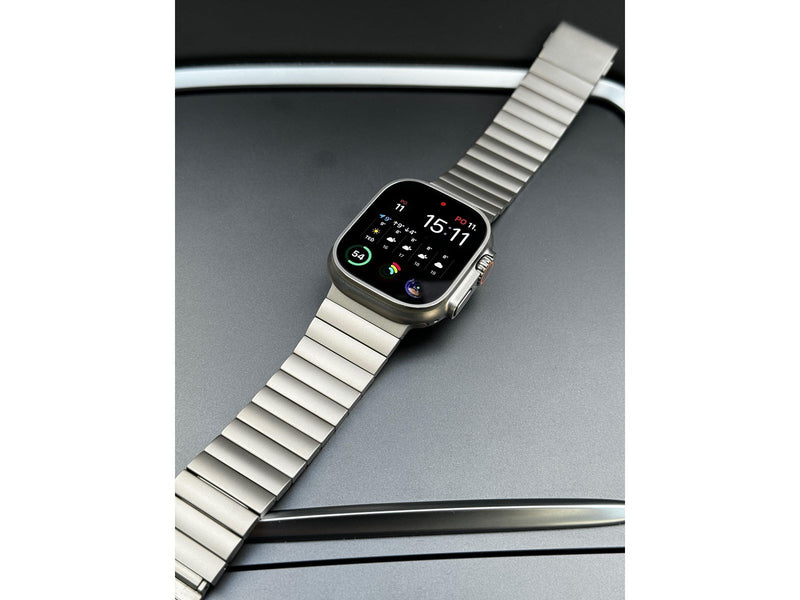 Mobile Origin Watch Titanium Band - silver - Apple Watch 49mm/45mm/44mm/42mm