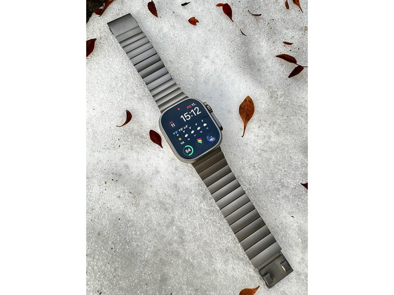 Mobile Origin Watch Titanium Band - silver - Apple Watch 49mm/45mm/44mm/42mm