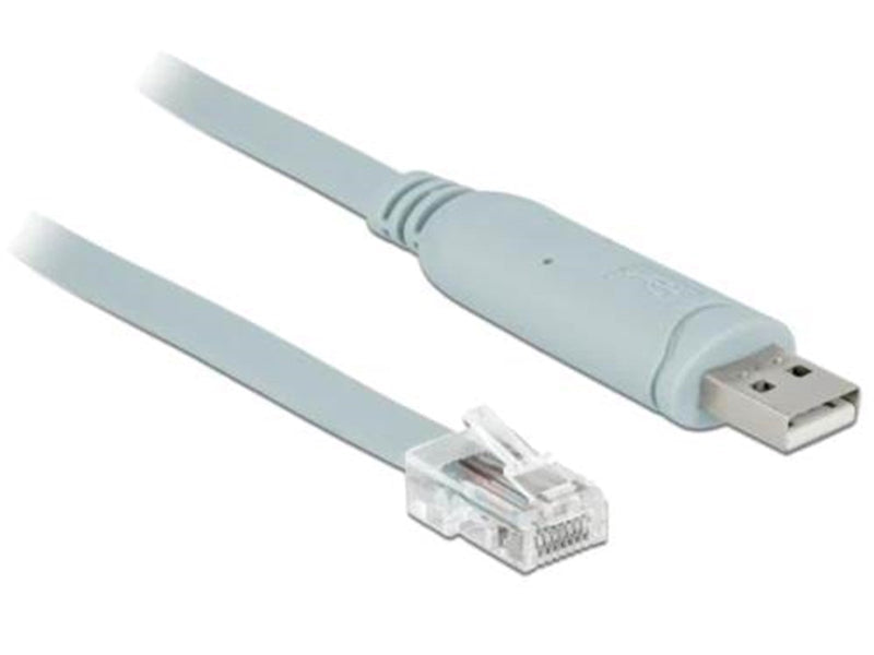 DeLOCK Serial Cable - 50 cm - Grey - Schwarz - 0.5 meter