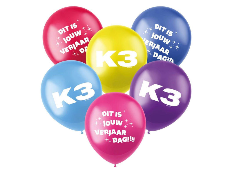 Folat BV K3 Balloons 6pcs.