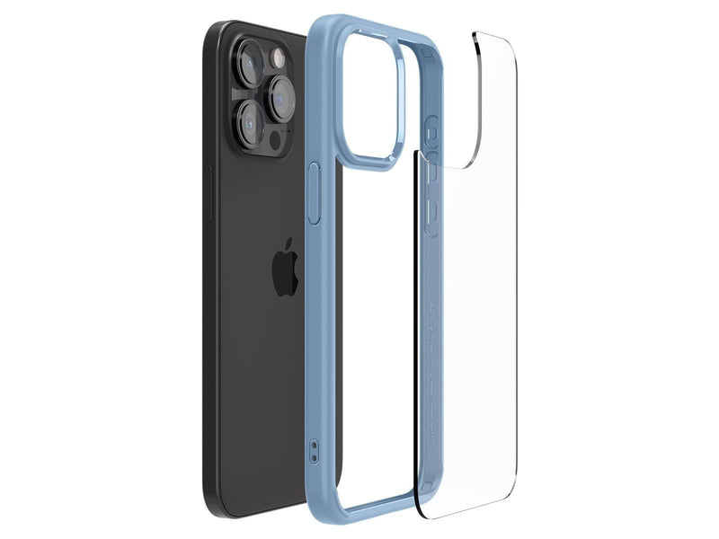 Spigen Crystal Hybrid - sierra blue - iPhone 15 Pro Max