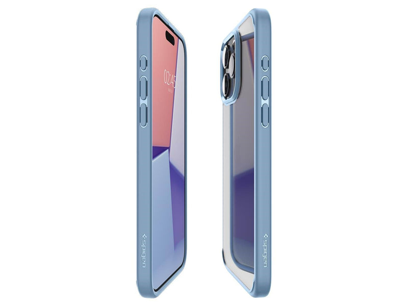 Spigen Crystal Hybrid - sierra blue - iPhone 15 Pro Max