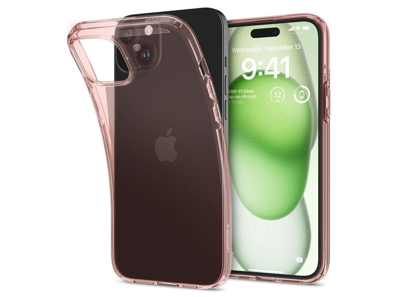 Spigen Crystal Flex - rose crystal - iPhone 15 Plus