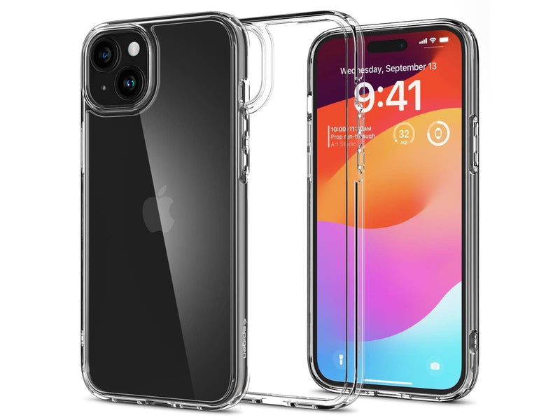 Spigen Crystal Hybrid - crystal clear - iPhone 15 Plus