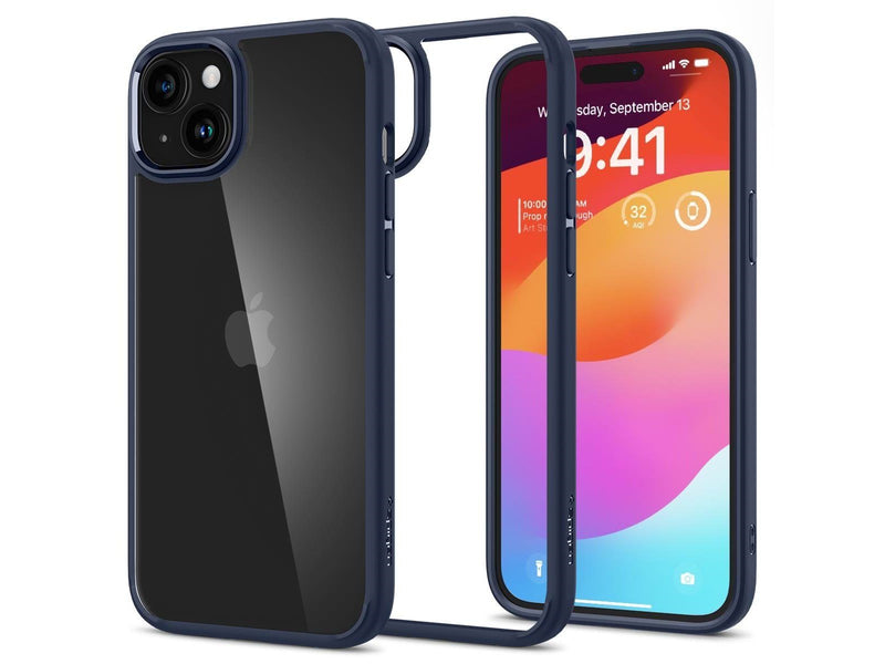 Spigen Crystal Hybrid - navy blue - iPhone 15 Plus