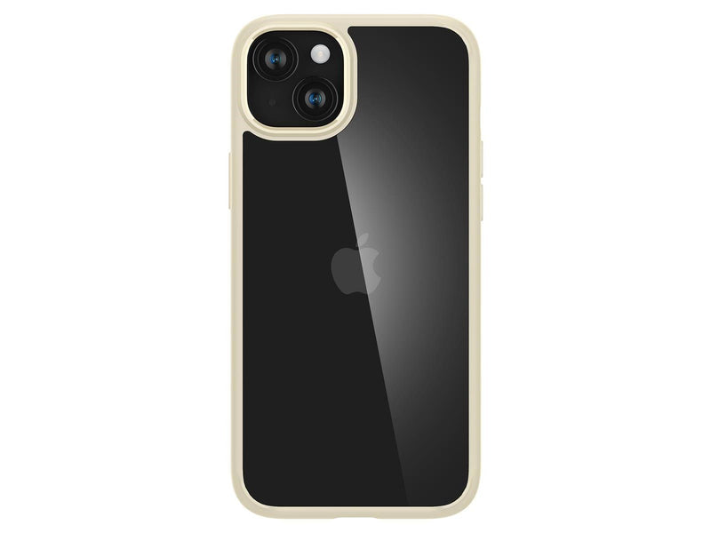Spigen Crystal Hybrid - mute beige - iPhone 15 Plus
