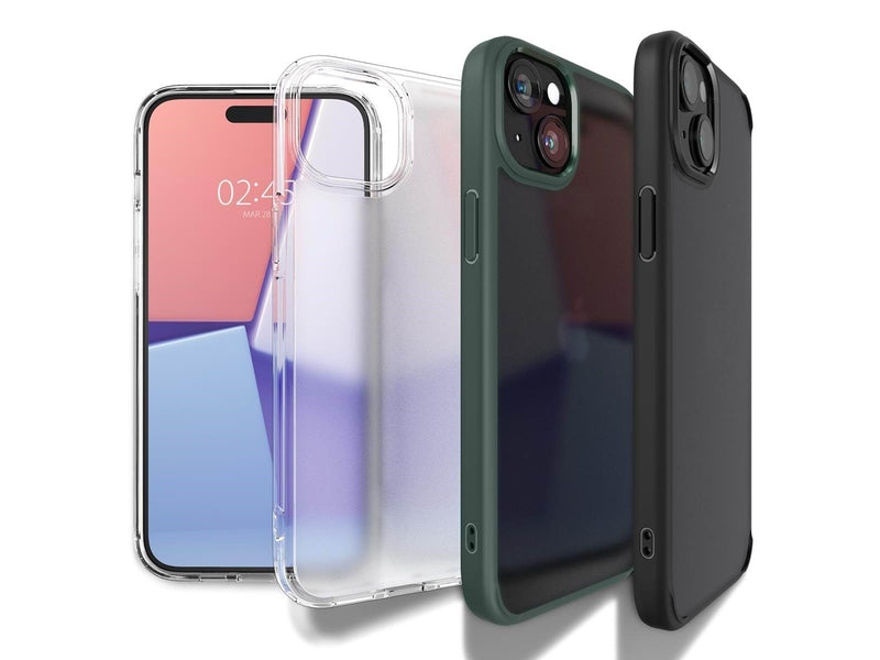 Spigen Crystal Hybrid - crystal clear - iPhone 15