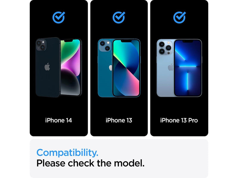 Spigen Glass tR AlignMaster HD 1 Pack - FC black - iPhone 14/13 Pro/13
