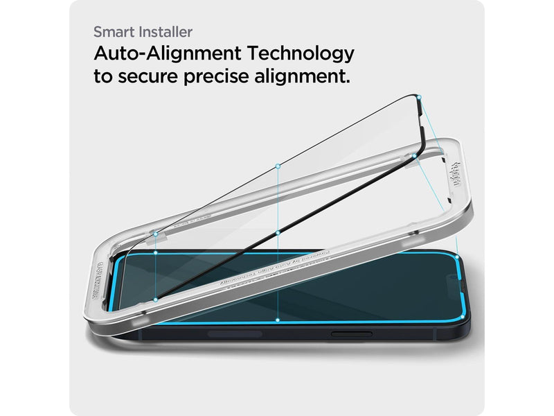 Spigen Glass tR AlignMaster HD 1 Pack - FC black - iPhone 14/13 Pro/13