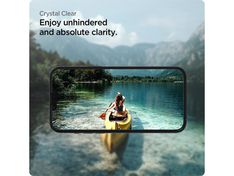 Spigen Glass tR AlignMaster HD 1 Pack - FC black - iPhone 14/13 Pro/13