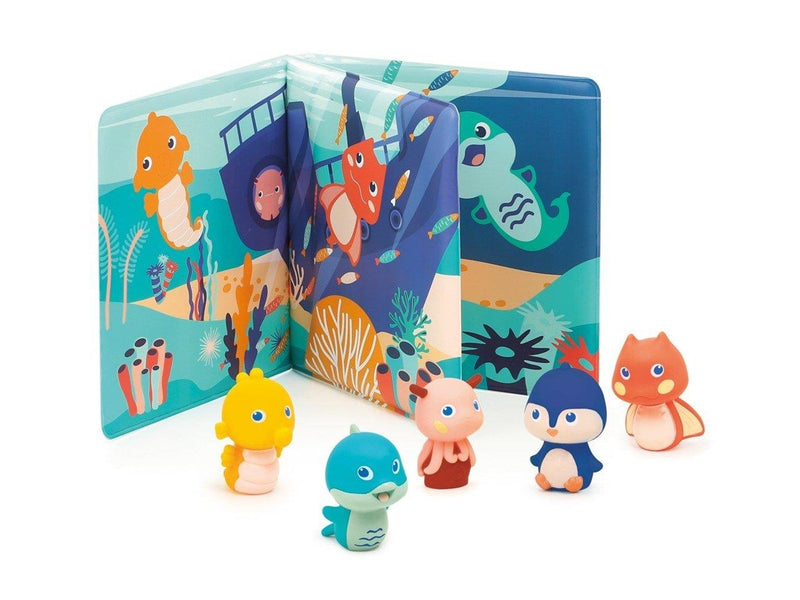 LUDI - Bath book and Finger figures  - (LU40018)