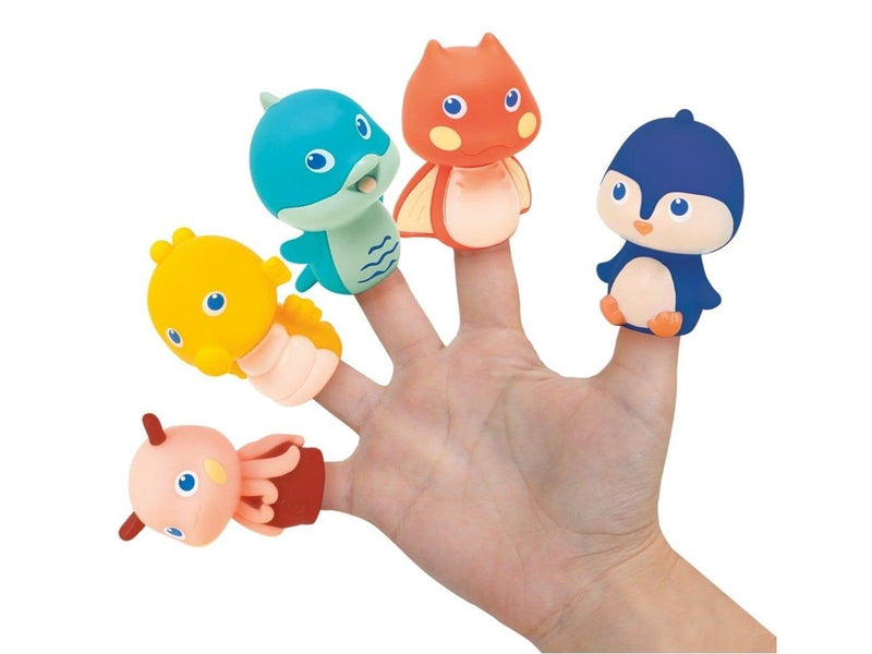 LUDI - Bath book and Finger figures  - (LU40018)