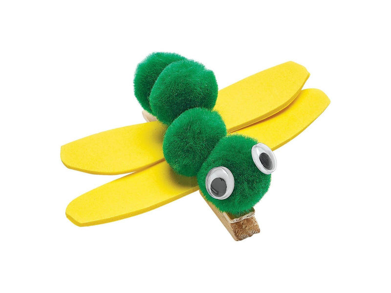 Colorations - Pom Poms Green 100pcs.